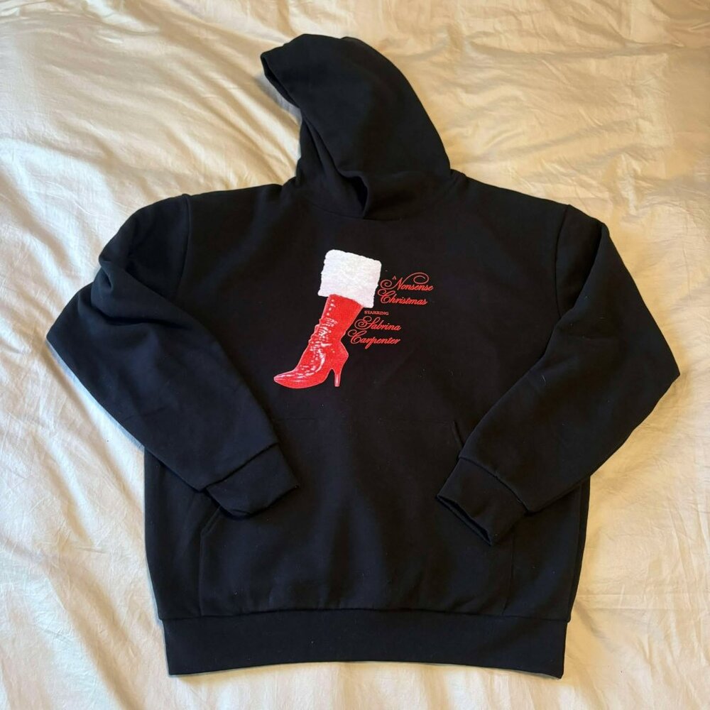 Sabrina Carpenter VIP Nonsense Christmas Sweatshirt Large